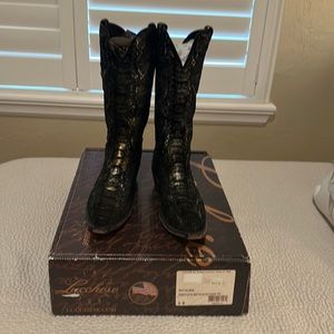 Luchese Precious Metals Python Boots